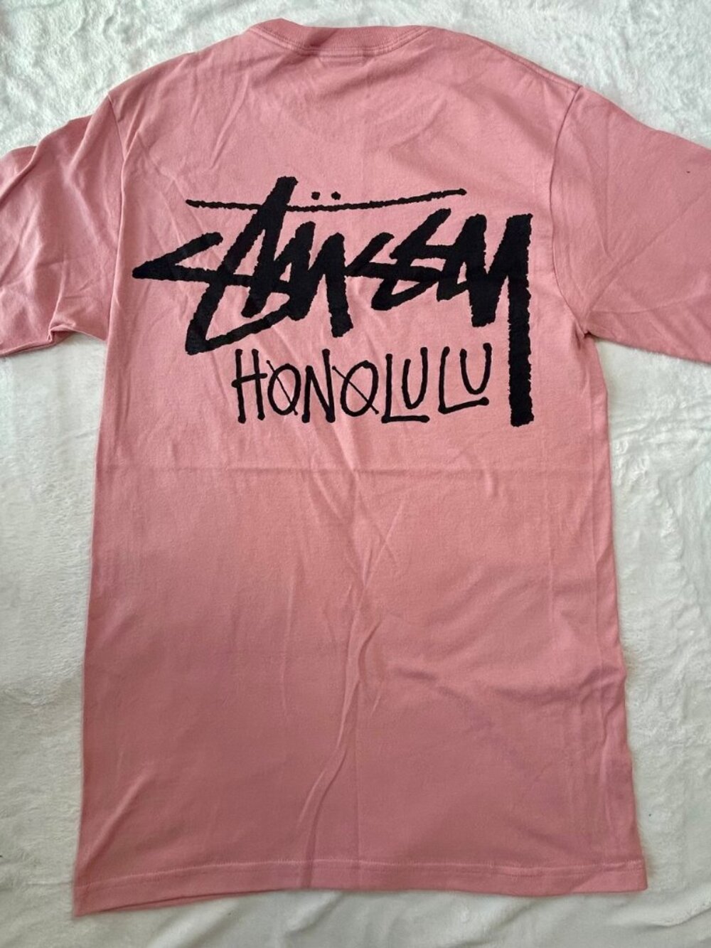 Stussy Honolulu Chapter Coral Cut Tag T-Shirt